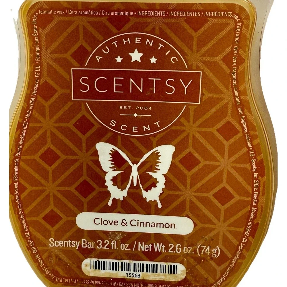 Scentsy Lot (3) Holidays Wax Bars – Clove & Cinnamon, Eggnog, Ice Hotel- Retired